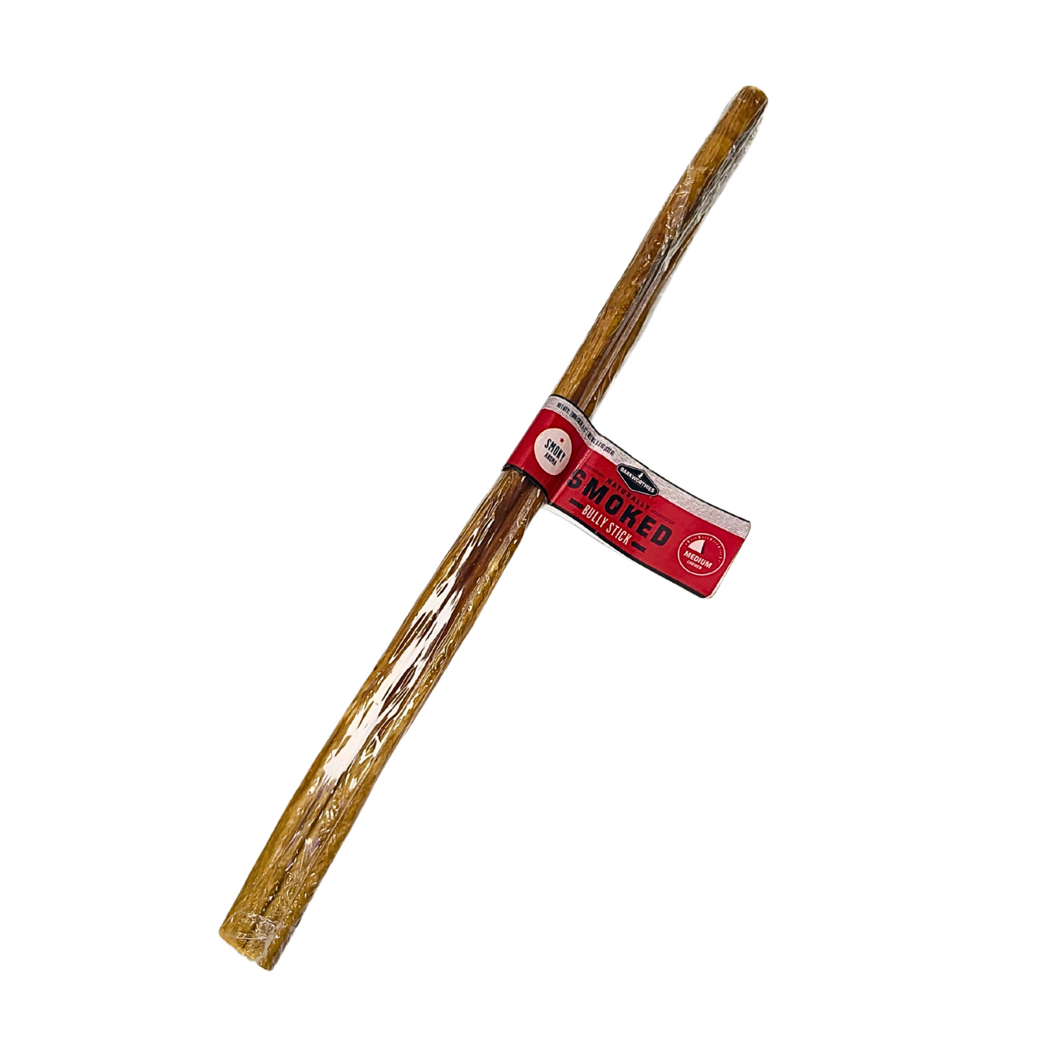 Barkworthies Smoked Bully Stick Natural Dog Treat, 10-12", 1-Each