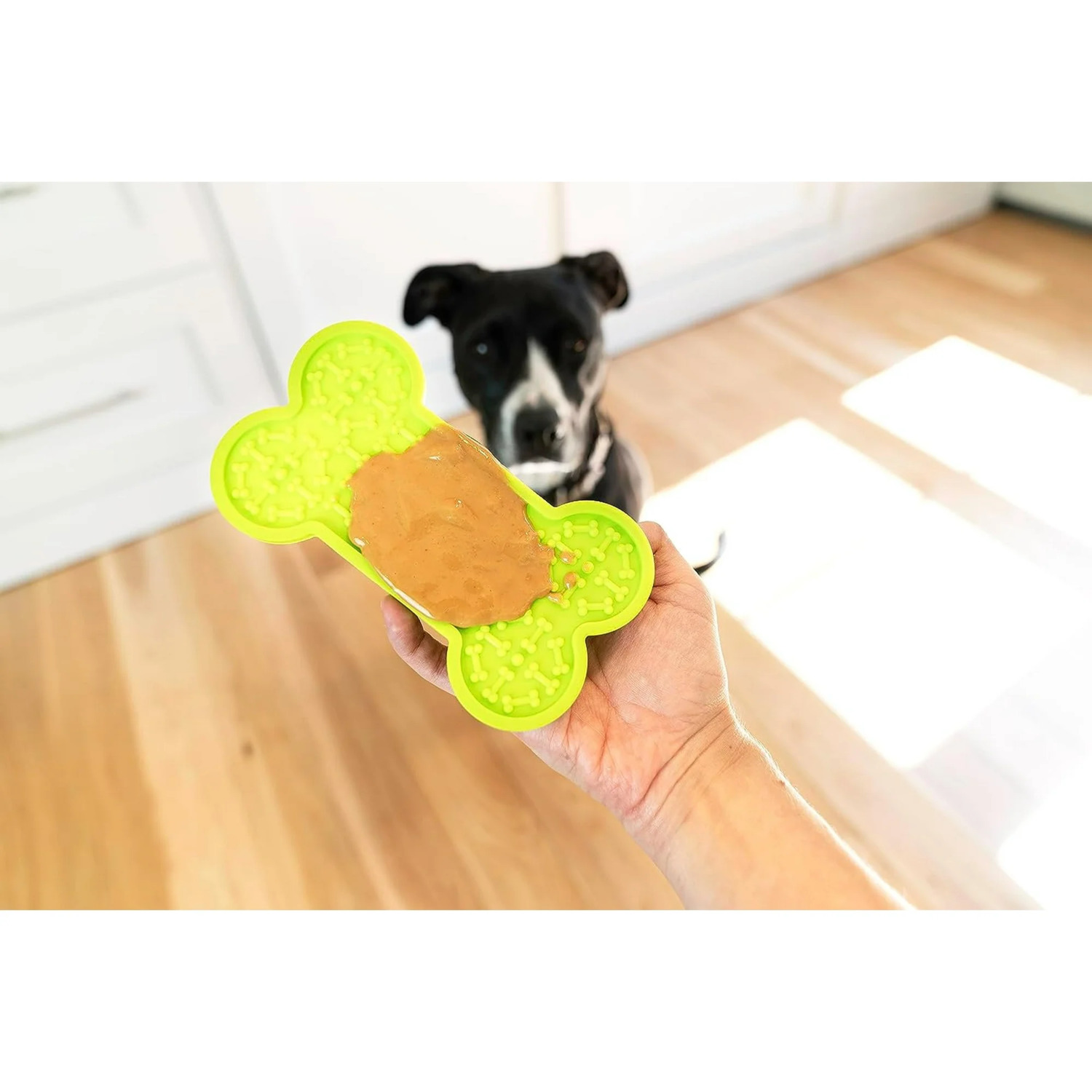 Pet Naturals Busy Butter Organic Calming Peanut Butter Dog Treat & Lick Mat Combo