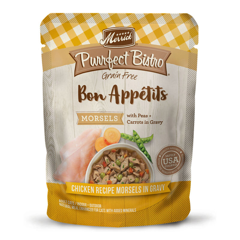 Purrfect Bistro Bon Appetits Chicken Morsels In Gravy Recipe Cat Food