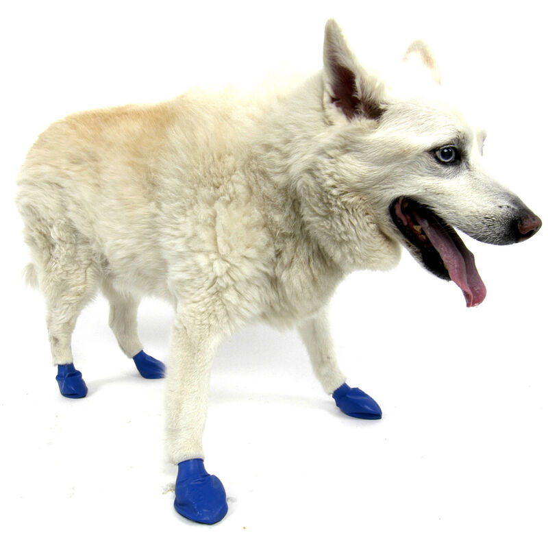 Natural Rubber Waterproof Dog Boots image number 4