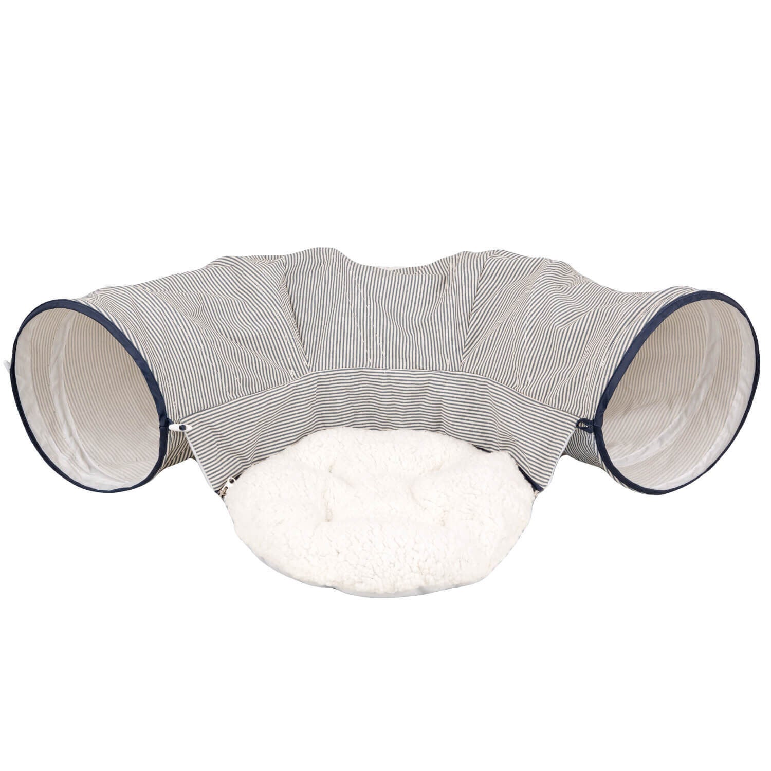 Gap Railroad Stripe Cat Tunnel & Cat Bed