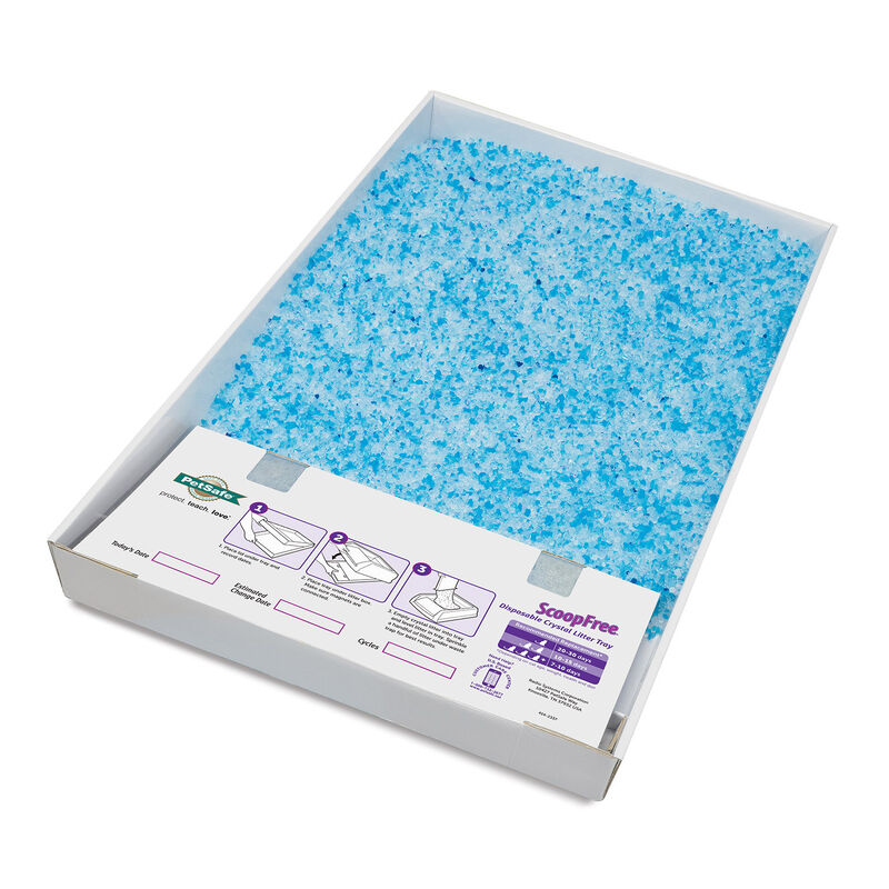Scoopfree Original Scent Blue Crystal Litter Tray image number 2