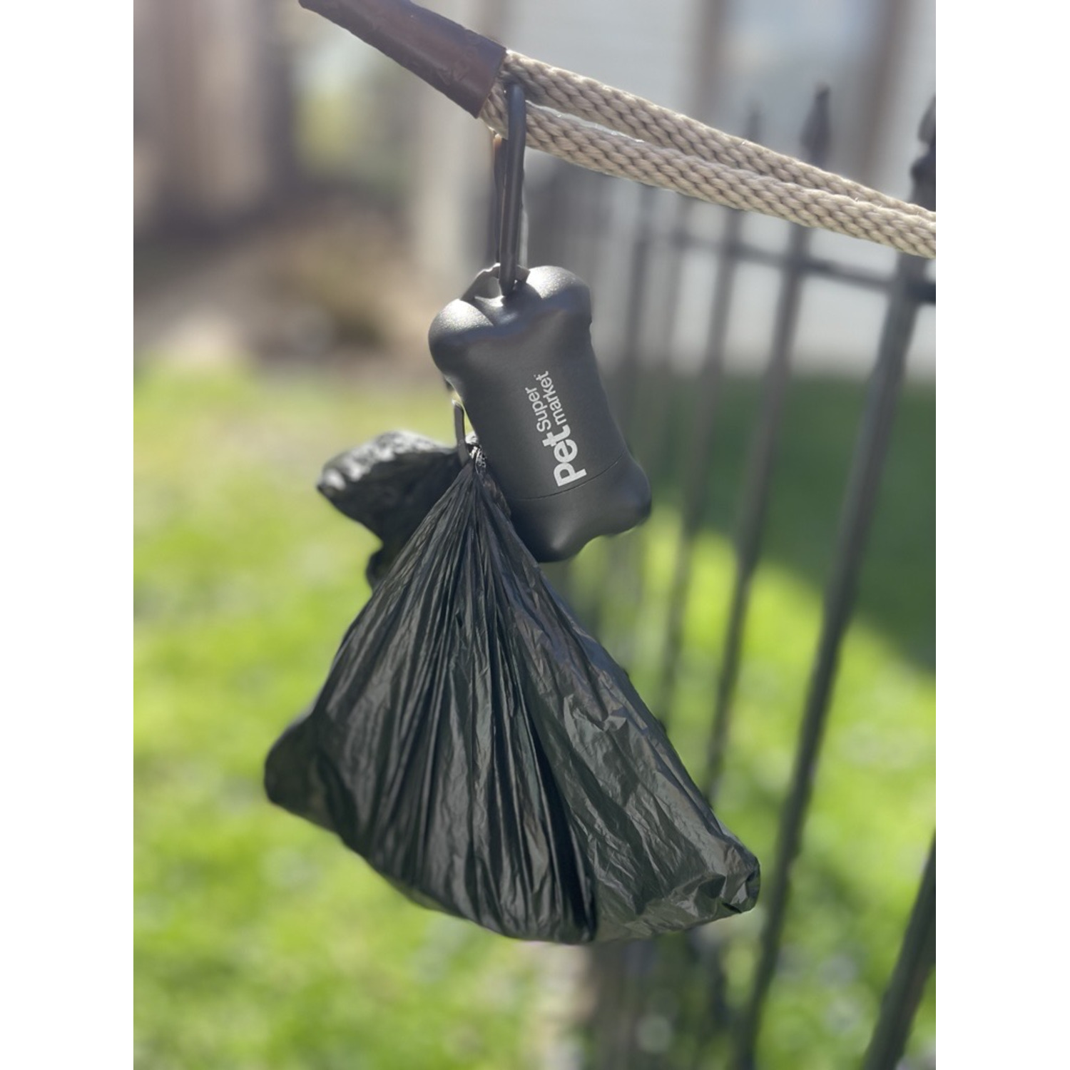Aristopet Waste Bag Dispenser & 2 Dog Poop Bags, Extra Thick -Unscented