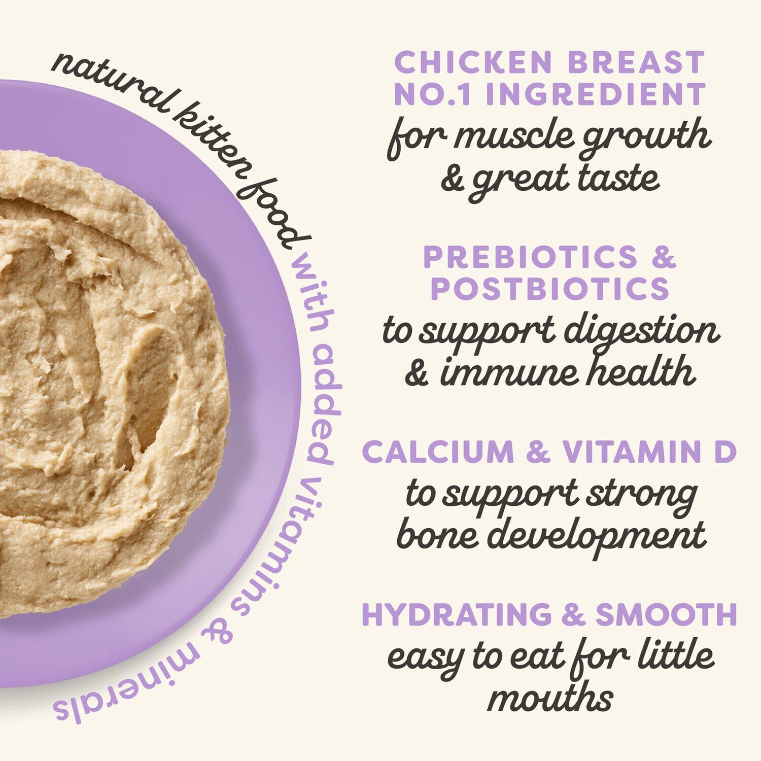 Applaws Kitten Healthy Start Chicken Breast Recipe Pat&eacute; Wet Cat Food, 2.47-Oz - 12 Pack