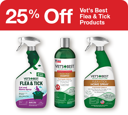  25% Off Vet's Best Flea & Tick Products