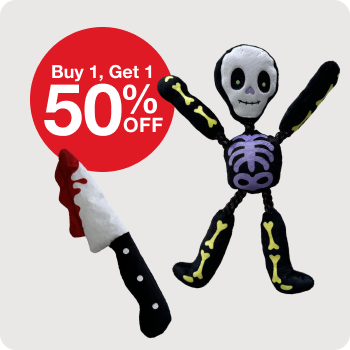 Buy 1 Get 1 50% Halloween Costumes, Toys and Accessories 