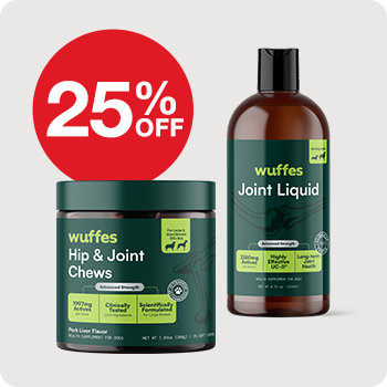 25% Off Wuffes Supplements for Dogs