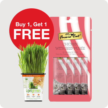 Buy 1, Get 1 Free - Pet Greens / Fussie Cat