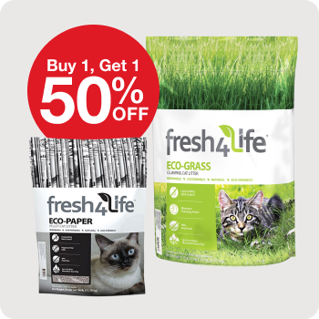 Buy 1, Get 1 50% Off Fresh 4 Life Cat Litter 