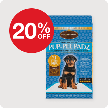 20% Off Pup-Pee Padz Training Pads 