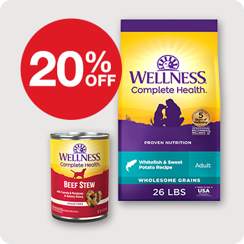 20% Off Wellness Dog Food