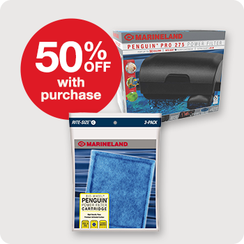 50% Off Marineland Filter Media with the Purchase of Any Marineland Filters