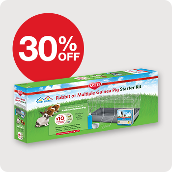 30% Off Kaytee My First Home Rabbit or Guinea Pig Starter Kit XL
