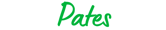Pates in green