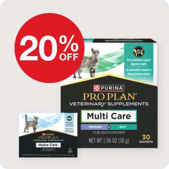 20% off Purina Supplements