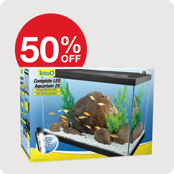 50% Off Tetra LED Aquarium Kit 29 Gal.