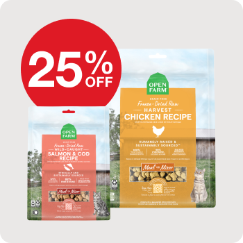 25% Off Open Farm Freeze-Dried Cat Food