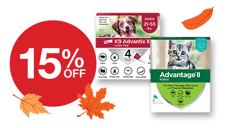 15% Off Flea & Tick