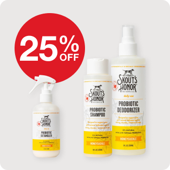25% off Skout's Honor Shampoos, Conditioners, Detanglers & Deodorizers