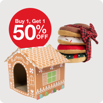 Buy 1, Get 1 50% Off All Holiday Toys, Apparel and Accessories 