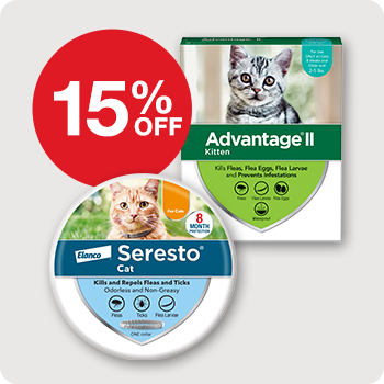 15% Off Flea & Tick