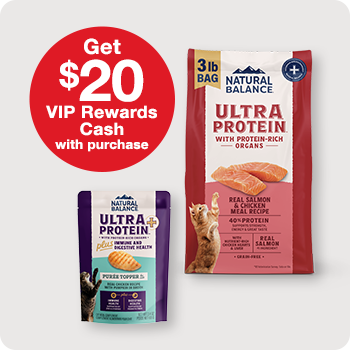 Get $20 in VIP Rewards with Minimum Purchase of $100 of Natural Balance 