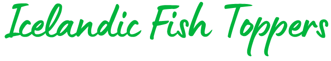 Icelandic Fish Toppers in green