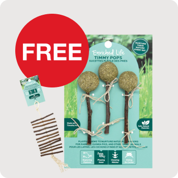 FREE Oxbow Small Animal Chew with the Purchase any Oxbow Small Animal Food 