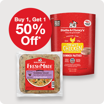 Buy 1, Get 1 50% Off Stella & Chewy's Frozen Dog Food
