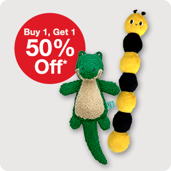Buy 1, Get 1 50% Off #BFF Wild World, Juicy Blooms or Tough Dog Toys