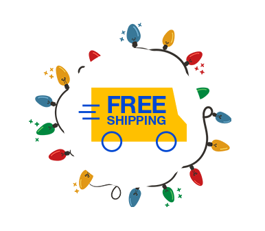 FREE SHIPPING on yellow box truck icon