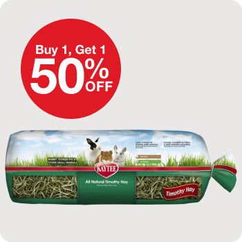 Buy 1, Get 1 50% Off Kaytee Small Animal Hay 48 & 96 Oz.