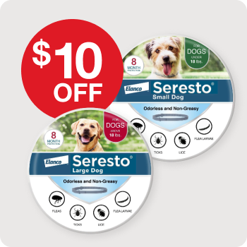 $10 Off Seresto Flea & Tick Collars