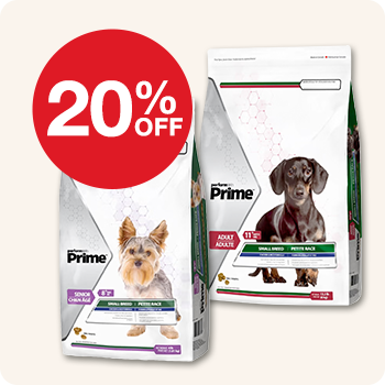 20% Off Performatrin Prime Dog Food 3 - 4 lb. bags