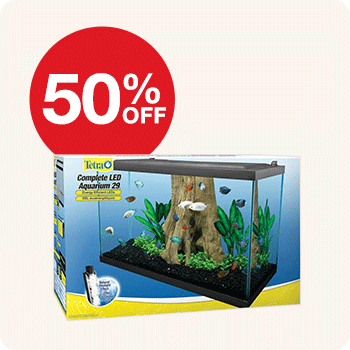 50% Off Tetra LED Aquarium Kit 29 Gal. 