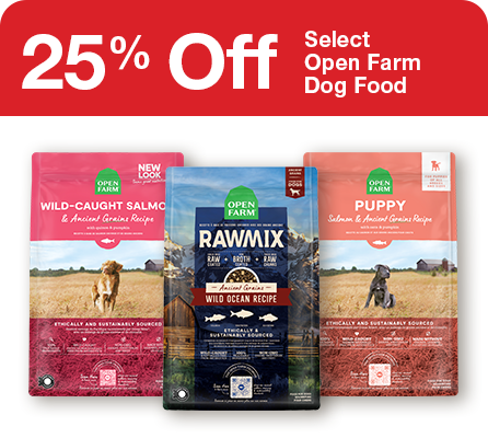 25% Off Select Open Farm Dog Food