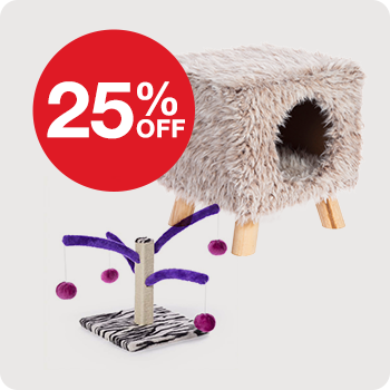 25% Off Prevue Small Cat Furniture and Scratchers 