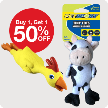 Buy 1 Get 1 50% off Petsport Dog Toys