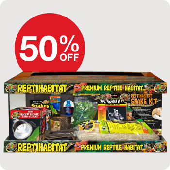50% Off Zoo Med Snake Starter Kit 20 Gal.