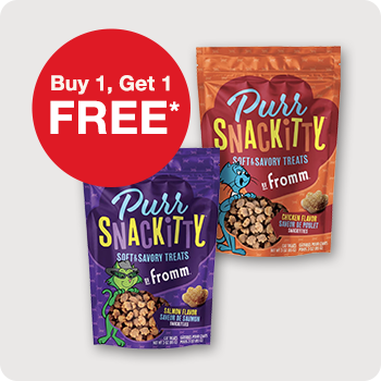 Buy 1, Get 1 FREE Fromm Cat Treats  bags