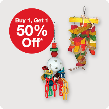 Buy 1, Get 1 50% Off Bird Toys 