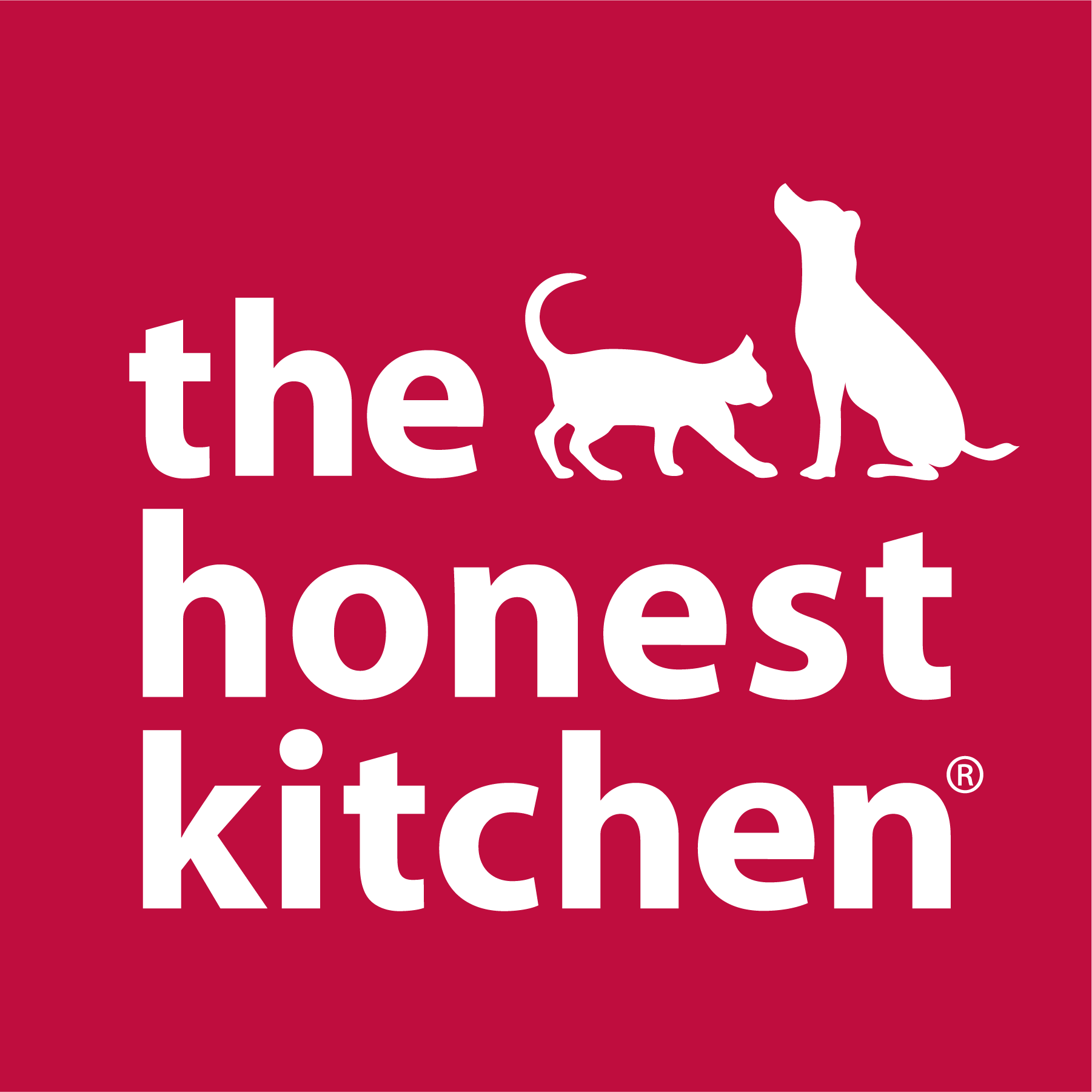 The Honest Kitchen logo - red square with white text "The Honest Kitchen"