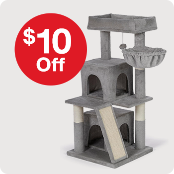 $10 Off Prevue Full Size Cat Trees 