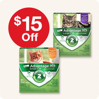 $15 Off Advantage XD 2pk