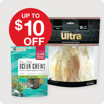 Up to $10 Off Select Treats (value size savings)