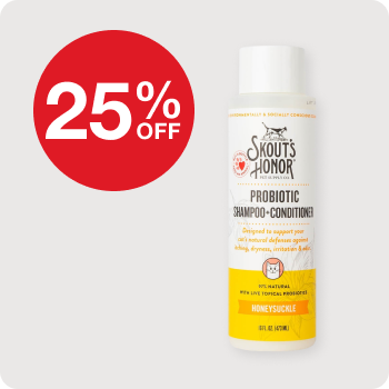 25% off Skout's Honor Shampoos, Conditioners, Detanglers & Deodorizers