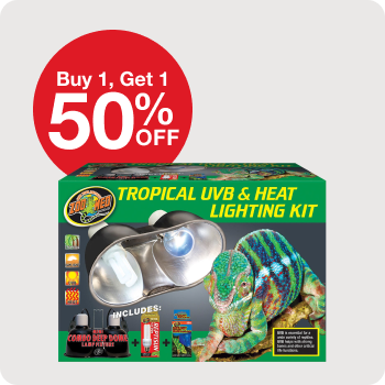 Buy 1, Get 1 50% Off Reptile Basking Bulbs 