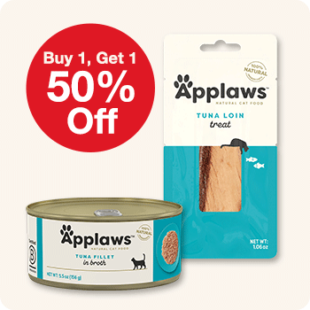 Buy 1, Get 1 50% Off Applaws Cat Food & Treats All
