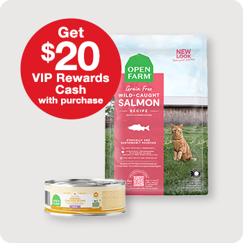 Get $20 in VIP Rewards with Minimum Purchase of $100 of Open Farm 