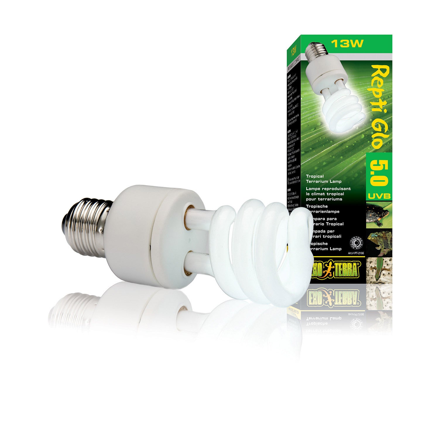 Exo Terra Repti-Glo Uvb 100 - 13 Watts For Reptiles